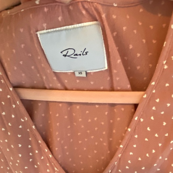 Rails pink heart top - Picture 3 of 5